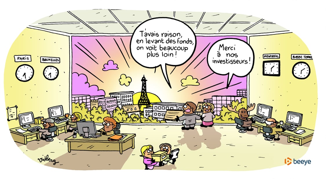 Première levée de fonds pour Beeye